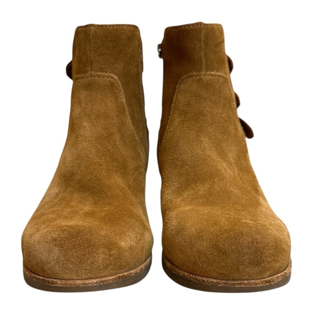 UGG Volta Brown Suede Ankle Booties Water Resistant Size 7.5 - Picture 7 of 11